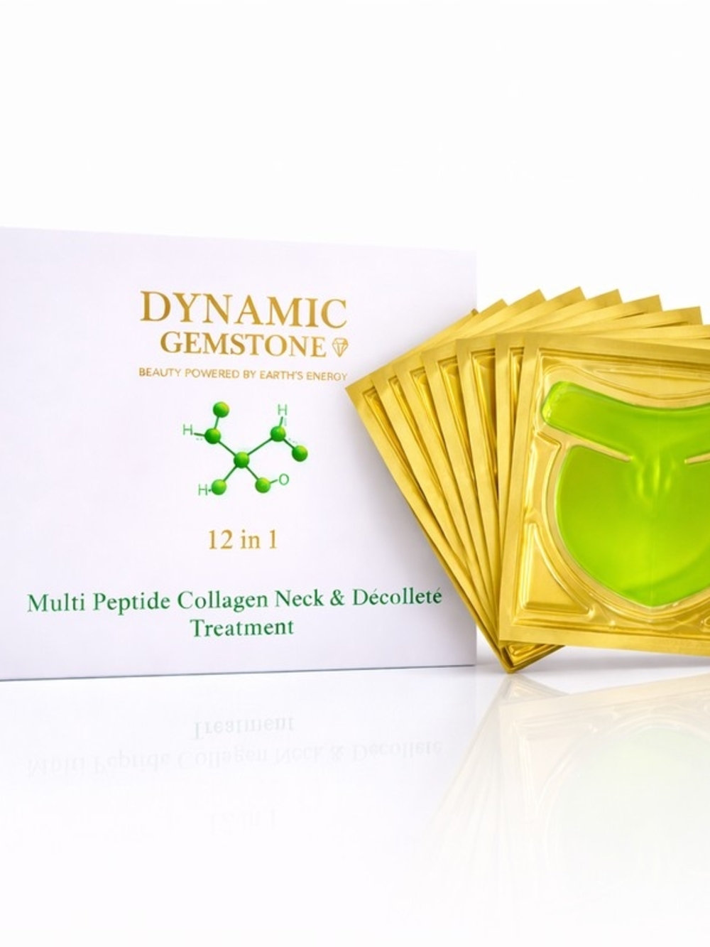 Dynamic Gemstone Green Multi Peptide Collagen Neck & Décolleté Treatment